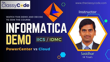 IICS Demo | Intro Class | IDMC | Informatica | iPaaS | Data Engineer