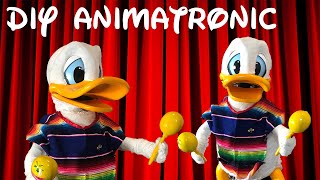 Donald Duck Homemade Animatronic