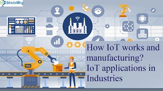 How IoT works and manufacturing | IoT applications in Industries | Industry4.0 | IIoT | STABILITY