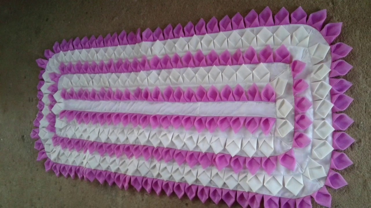 Passo a passo passadeira de biquinhos, #tapetesderetalho