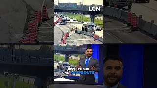 Il manque sa sortie... et recule sur l'autoroute 20 en camion-citerne