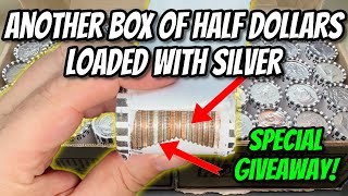ANOTHER SILVER FILLED $1000 HALF DOLLAR HUNT AND SILVER GIVEAWAY