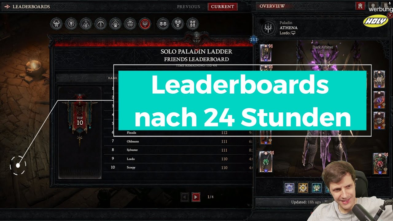 Leaderboards nach 24 Stunden: Die Wahrheit über Diablo 4