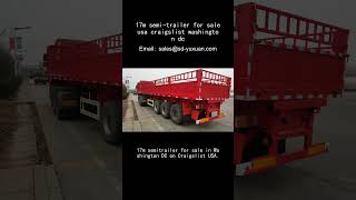 17m semi trailer for sale usa craigslist washington dc