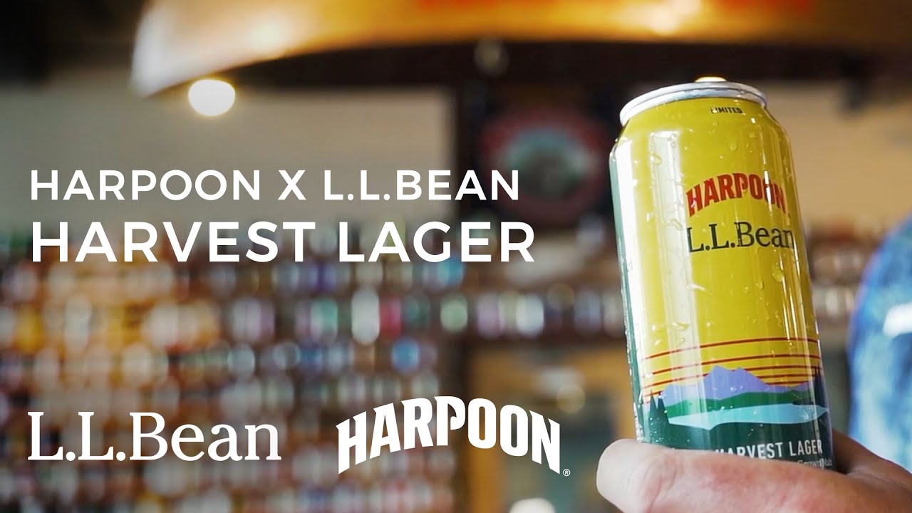 Introducing the Harpoon x L.L.Bean Harvest Lager - YouTube