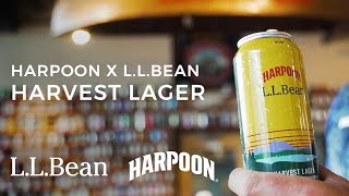Introducing the Harpoon x L.L.Bean Harvest Lager