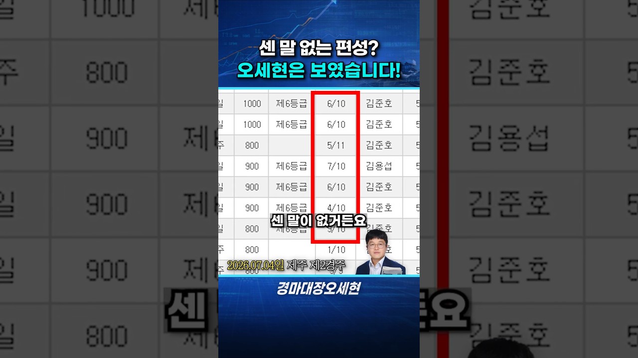 약편성? 하지만 답은 있었습니다!