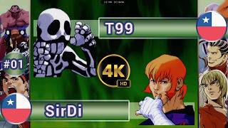 SFEX plus - 🇨🇱 T99 vs SirDi 🇨🇱  CASUALS /4K 60FPS #SFEX #streetfighterex #Arkadyzja #t99h #fightcade