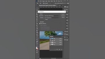 Tree Masking Photoshop Trick using channels