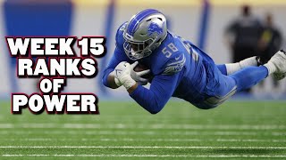 Honest NFL Power Rankings: Week 15