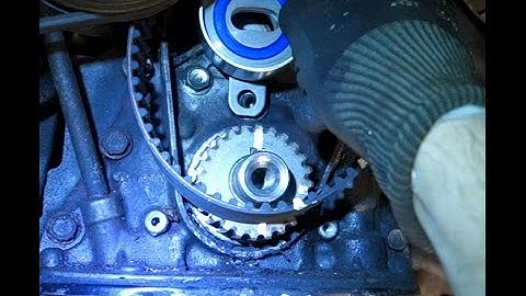 How to replace timing belt Toyota Corolla. Years 1992 to 2002.