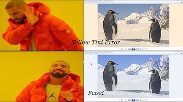 Fixed Windows Photo Viewer Yellow Tint Image