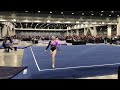 JRF Isabelle West, Buffalo Grove | L10 Floor 2018 JO Nationals