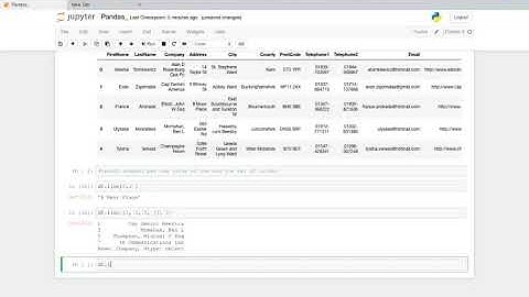 03. Pandas - Indexing and Selecting data