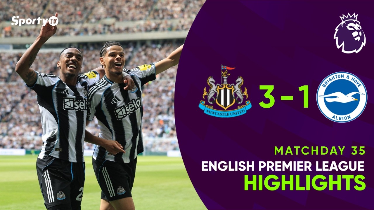 Newcastle United vs Brighton (3-1) | 25/26 | Premier League - Game Highlights | SportyTV