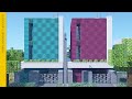 【マインクラフト】3階建て!歪んだ木の家の作り方 - 建築講座〈外装〉#Deer_Minecraft