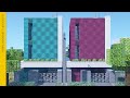 【マインクラフト】３階建て！歪んだ木の家の作り方 - 建築講座〈外装〉#Deer_Minecraft