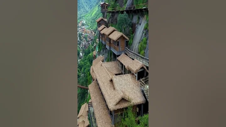 The most dangerous village .84 families lives there.Province China - DayDayNews