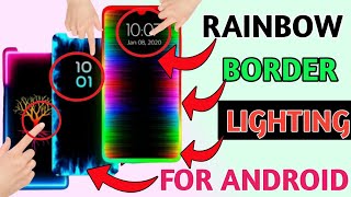 How To set Border Lights any Android mobile || Border Light kaise lagye #Short #Shortvideo screenshot 5