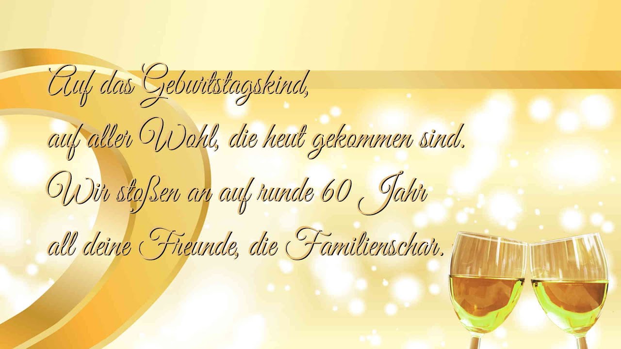 Lieder Zum 60 Geburtstag Für Frauen Geburtstagslied - Auf das Geburtstagskind zum 60. Geburtstag | MP3 oder