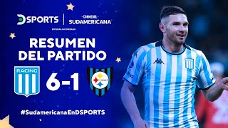 Thumbnail for ¡LA ACADEMIA DIO CÁTEDRA! #RACING GOLEÓ y está EN CUARTOS | Racing 6 – 1 Huachipato | Resumen