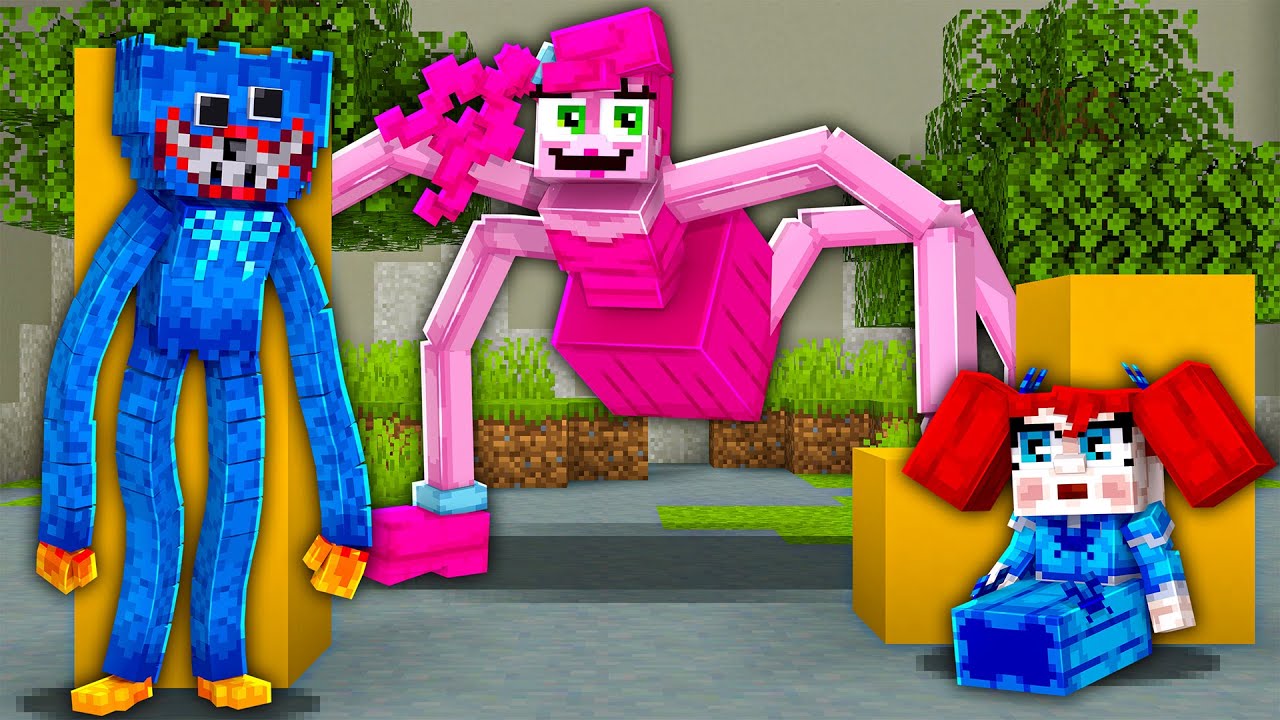 COMPREI A BONECA DA MOMMY LONG LEGS NO MINECRAFT 