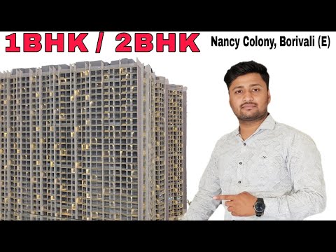 1BHK Flat with all luxurious amenities and balcony, Shraddha Park City, Nancy Colony, Borivali East