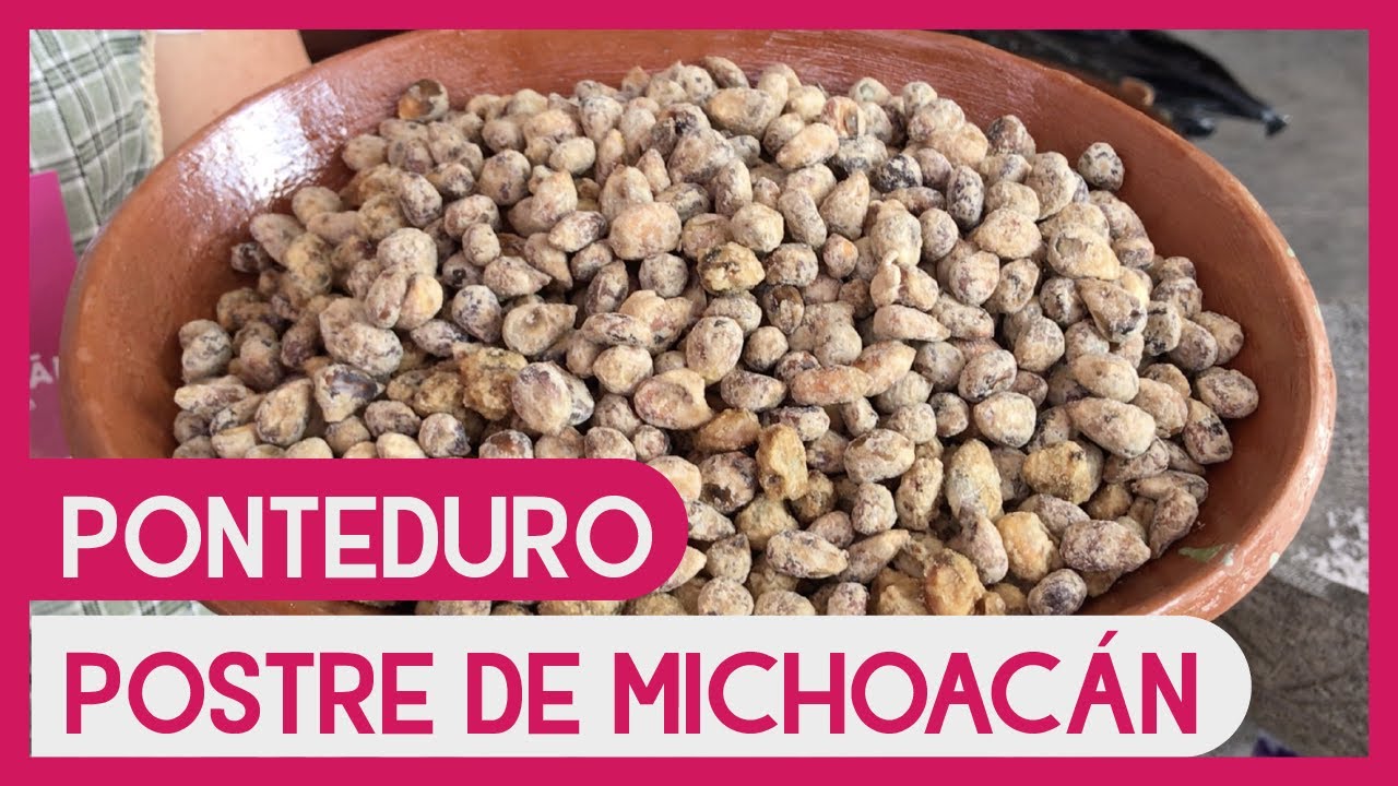 Ponteduro | Un postre tradicional con pinole de Michoacán - YouTube