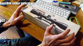 Vortex Crossfire II CF2 31007 How I choose a  Rifle scope.