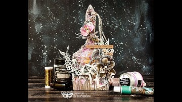 Altered Mixed Media Brush by Martina Stoycheva