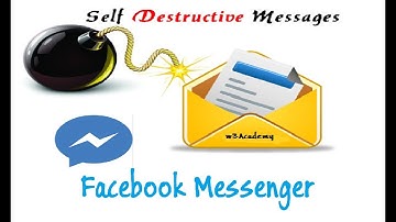 how to send a self destructive message on Facebook messenger || Send temporary message
