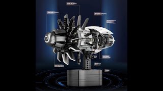 Who wants to grab this incredible 1351pc Electronic Turbofan Engine Model for their kids?