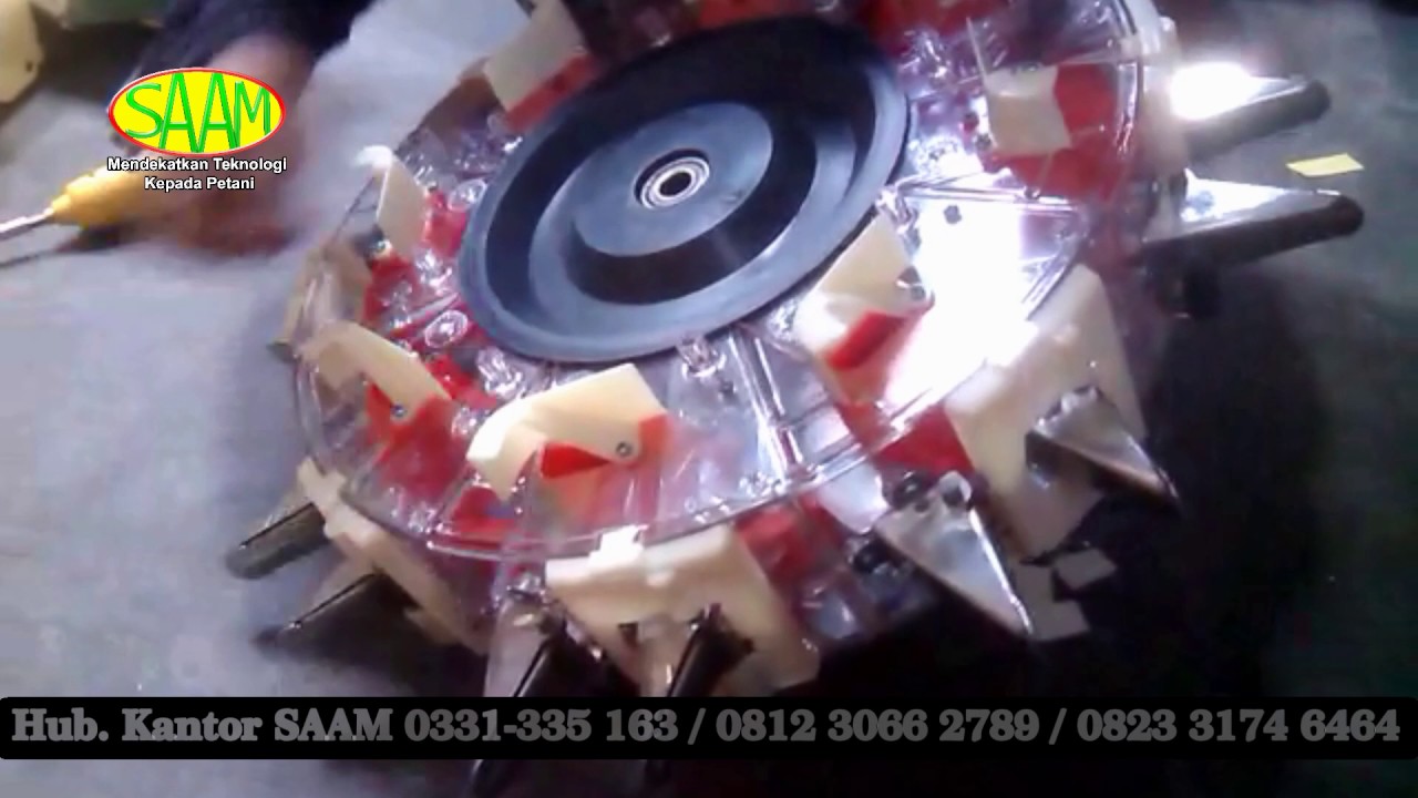 Mengubah Jarak Tanam Alat Tanam Jagung SAAM CP12