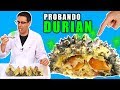 PROBANDO DURIAN La Fruta Más Apestosa del Mundo ¿MITO O REALIDAD?