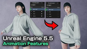 Mind-Blowing Animation features in Unreal Engine 5.5