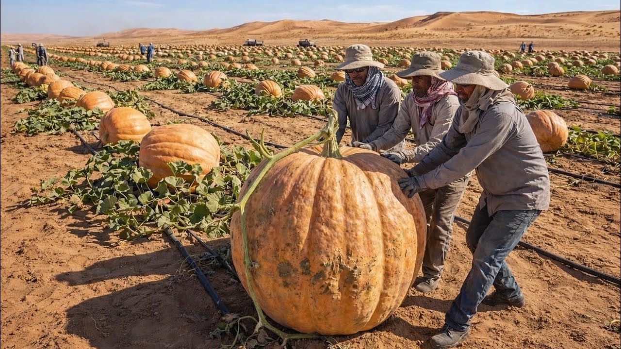 Unbelievable! Pumpkins Thriving in the Desert – You Won’t Believe This Worked
