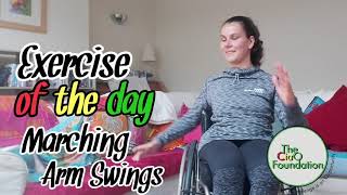 Matching Arm Swings | Wheelchair Fitness Workout | Seated Exercise
