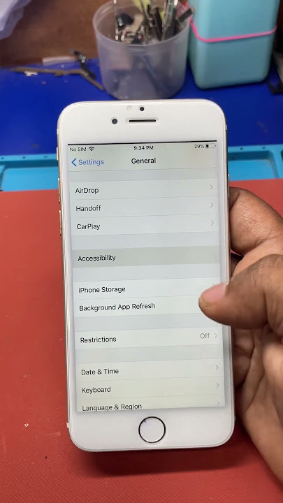 How to enable Iphone touch button 6 6s (assistive touch)/how to use iphone without home button