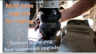 How to install Timbren bump stop suspension upgrade on 2011 GMC Sierra 2500 compression cup