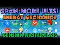 Spam More Ults! Genshin Impact Energy Mechanics MasterClass