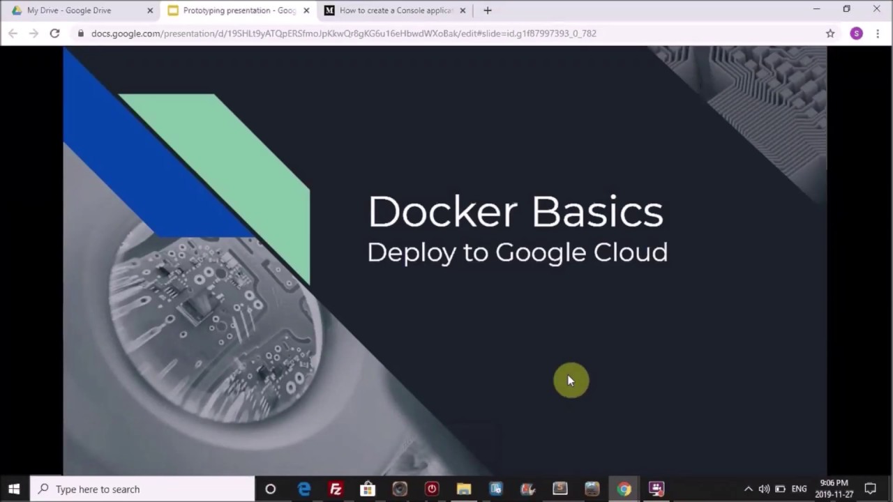 Docker Basics Deploy to Google Cloud - Part 2 - YouTube
