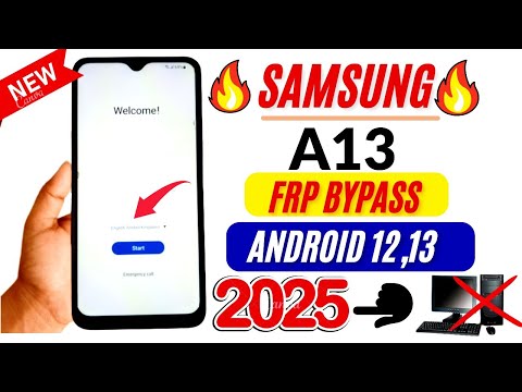 Samsung A13 Android 12,13 FRP Bypass – Google Lock Remove| Samsung (SM-A135F) Google Account Bypass