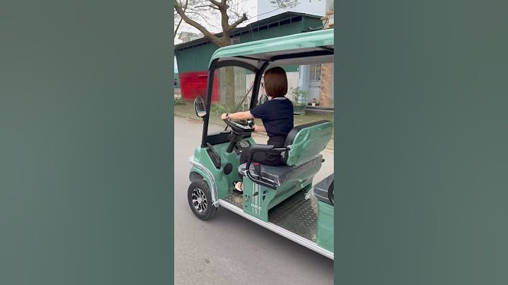 Xe ô tô điện 4 bánh MINIBUS siêu tiện lợi chở 8 người lớn