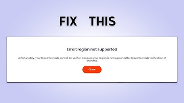 How to Fix "Brave Rewards Profile is Flagged" in Brave Browser