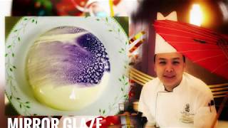 GALAXY MIRROR CAKE! BY PAWAN LAMA ( Blueberry cheese cake ) screenshot 4