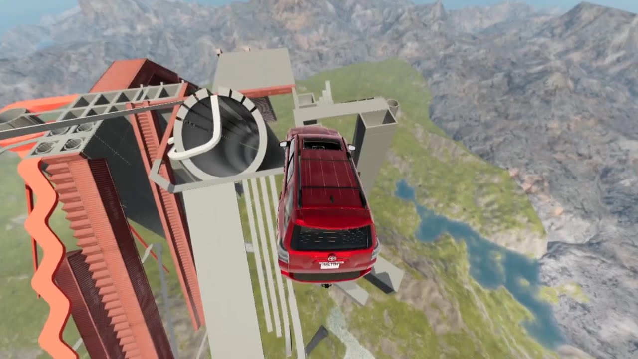 jump ramp cars - YouTube