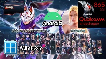 Tekken 7 Winlator Snapdragon 865