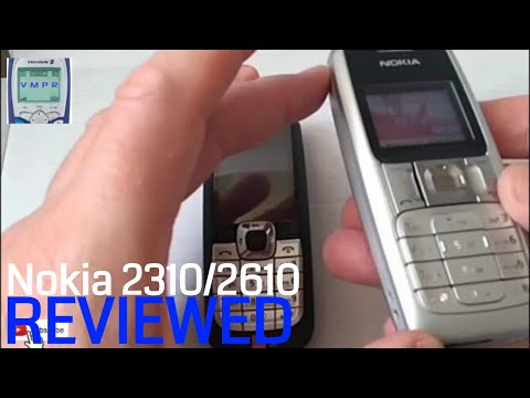 Nokia 2310 and Nokia 2610 Mobile Phones Compared and Reviewed
