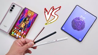 Galaxy Z Fold 3 vs Galaxy Note 20 Ultra: S Pen Pro vs S Pen Fold Edition