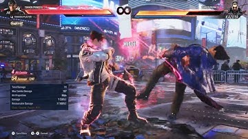 Jin 2,1,4 String now launches in Tekken 8